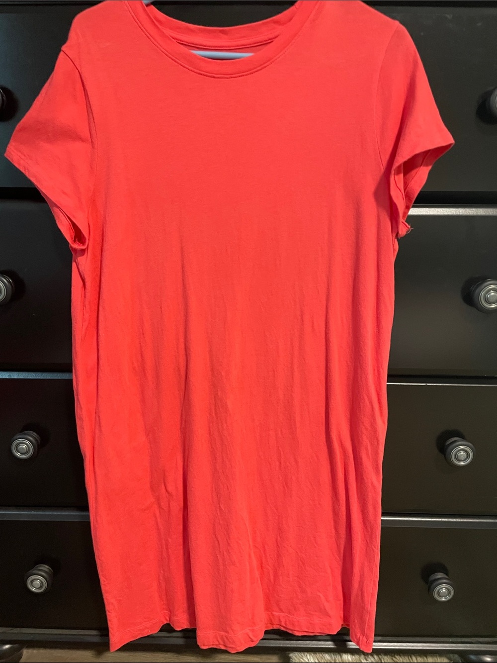 Time and Tru Coral Tee Dress
